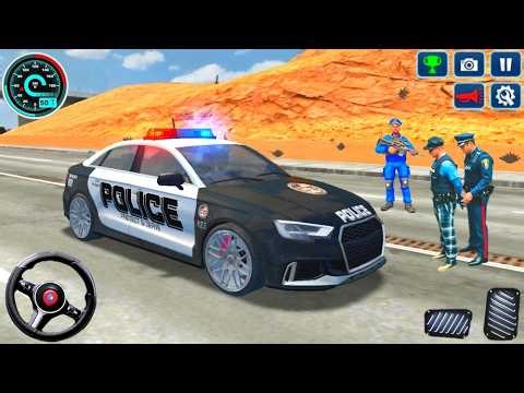 🚓 Police Car Chase Simulator 3D - Police Simulator Highway Patrol - Android Gameplay
