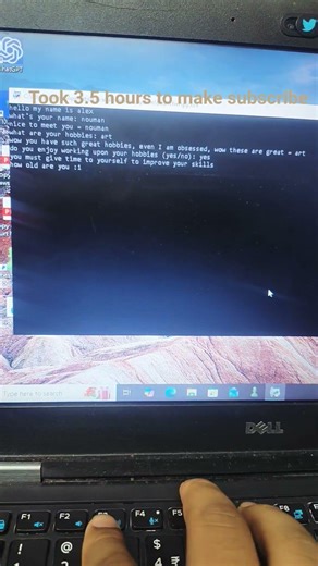 python program chatbot #python