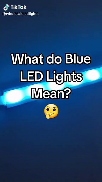 Blue lights have powerful effects! #ledlights #striplights #ledstrip #coolvideos #satisfyingvideo #moodlighting #LED