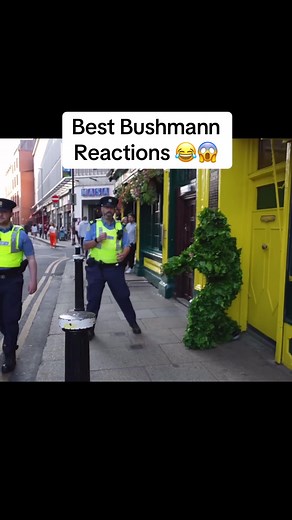 She kicked him 😱 #funny #prank #bushmanprank