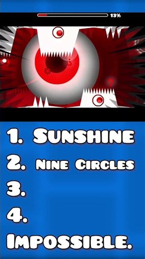 Which Geometry Dash Levels Can You Name #geometrydash #challenge #quiz
