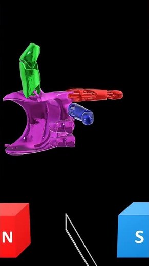 Fleming's Left Hand Rule | Magnetic effect of electric current | Physics|