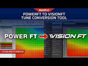 Converting Your Tune from PowerFT to the FuelTech Vision Software | Tune Conversion Tool - FT700
