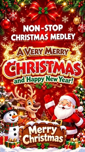Nonstop Christmas Songs Medley 2027 #christmas #christmassongs #christmasmusic #christmasshorts