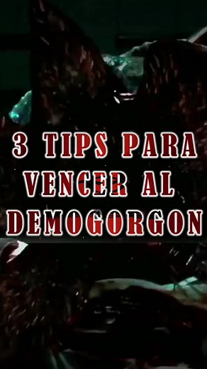 3 Consejos para Vencer al Demogorgon #strangerthings #demogorgon #monstruo #slasher #foryou #parati #fyp