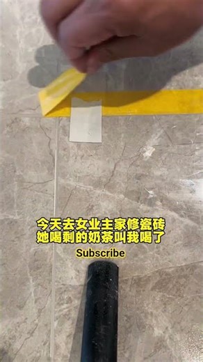 Easy Tile Crack Fix Perfect Finish Every Time #youtubeshort