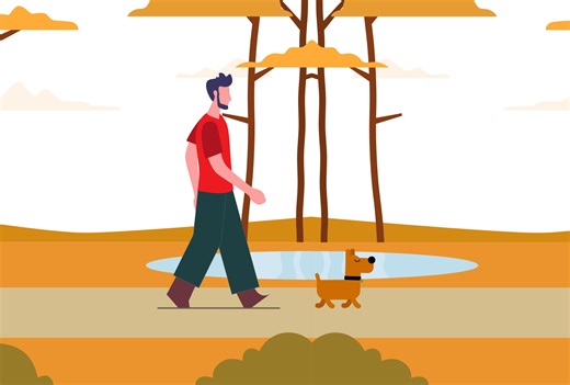 Walking Motion Study | Character Walk Cycle