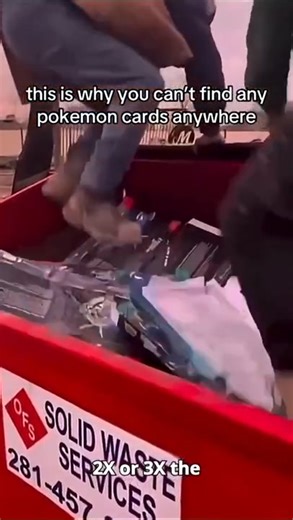 Pokemon Scalper Dumping promos to dumpsters #pokemoncards #pokemon #pokemontcg #pokemoncommunity #pokemongo #pokemoncollector #pikachu #pokemoncollection | UMU