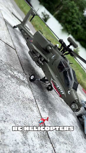 Scale RC Helicopters are great. Both versions fly amazing. Do you like GPS or non GPS version? #rc #radiocontrol #hobbies