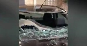 Residents of this McKinney, Texas apartment complex went outside after a severe thunderstorm Saturday and found their windshields and sunroofs smashed - by hail. | AccuWeather