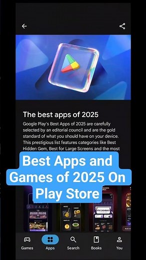 Best Apps and Games of 2025 on Play Store #pixel #android #shorts #ytcreate #playstore