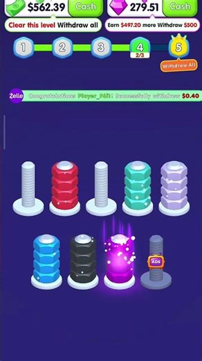 nut sort relax demo – don’t miss - usa