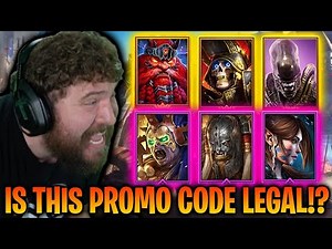 The CRAZIEST New Promo Code in Raid - FREE THOLIN, ULTIMATE DEATHKNIGHT, AND MORE! Is This Legal!?