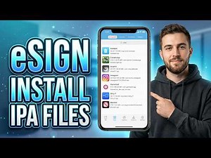 NEW eSign iOS Tutorial - How to Install IPA Files on ANY iPhone