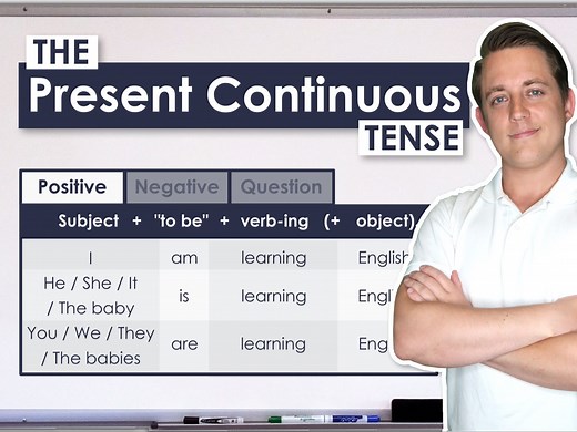 The Present Continuous | Complete Grammar Guide