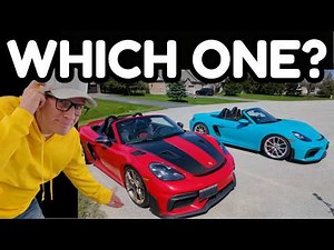 PORSCHE 718 SPYDER VS SPYDER RS BRUTALLY HONEST OWNER REVIEW!