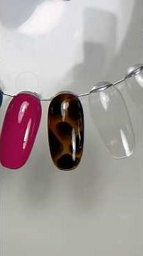 Tortoise Shell Nail Tutorial Fall Nail Art #fallnails #nailtutorial #naildesign