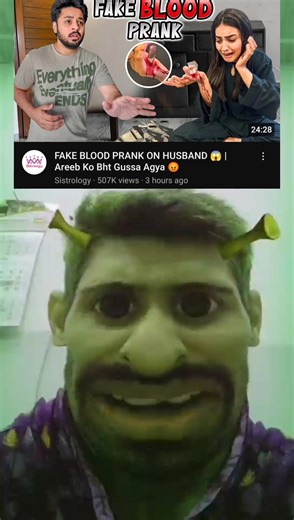 Fake Blood Prank #foryou #sistrology #iqrakanwal #hirafaisal #fatimafaisal #rabiafaisal #zanibfaisal