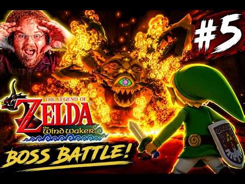 The HARDEST Boss Yet?! 🔥 Zelda: Wind Waker Walkthrough Episode 5