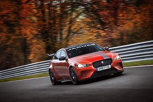 The Jaguar XE SV Project 8 Is the Fastest 4-Door Sedan* Around the 'Ring