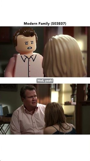 LEGO Modern Family | "I'm totally gay" [4k] #lego #modernfamily #blender #animation