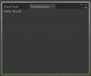 Docking Editor Windows Side By Side Via Script