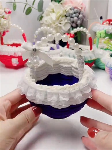 Tutorial de Canasta de Flores con Vasos de Papel