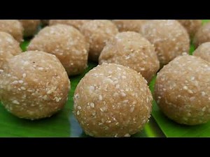 Nuvvula Palli Laddu In Telugu | Only With 3 Ingredients Healthy and Simple Laddu |