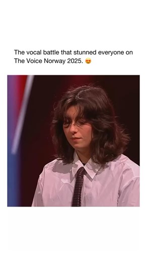 Good Songs on Instagram: "This performance from The Voice Norway 2025 left everyone speechless. Two singers went head-to-head in one of the most emotional and intense vocal battles of the season. Every note carried power, emotion, and raw talent — even the coaches were completely captivated. Moments like this remind everyone why The Voice is pure magic. 🎤✨ . #thevoicenorway #thevoice2025 #vocals #musicmoments #livemusic"