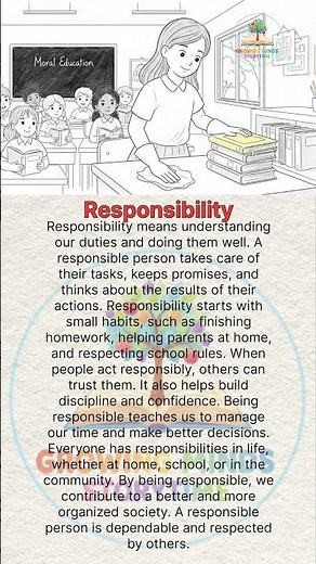 Responsibility in Life | An Important Moral Value for Everyone