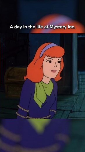 That's how a typical day is at the Mystery Inc… nothing typical about it! #scoobydoo