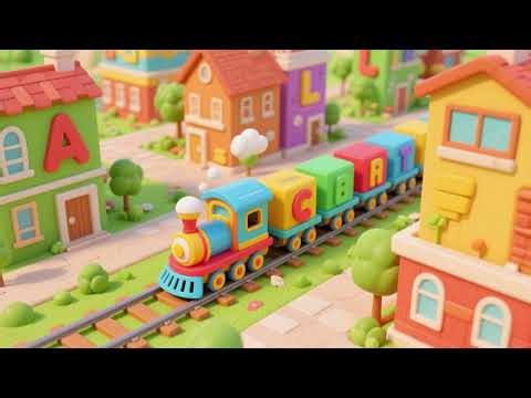 Alphabet Train to Letter Town | Nursery Rhymes & Kids Songs