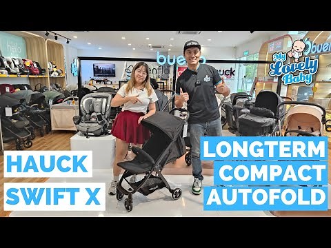 【REVIEW】Hauck Swift X Autofold Compact Stroller | My Lovely Baby