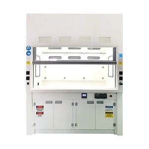 [Hot Item] Metallurgy Lab Cheap Price Chemical Fumehood Strong Perchloric Acid Proof Plastic PP Fume Hood with Build in Wet Scrubber