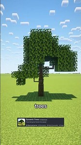 Arvores mais bonitas com mods no minecraft (dynamic trees)