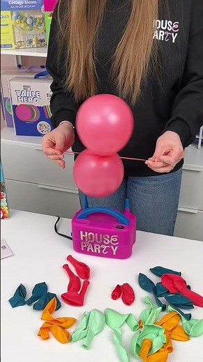 How to Make a Balloon Garland | Pool Party Party Hero Kit Tutorial #balloontutorial #balloon