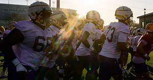 LSU football 2025 spring practice notes day four