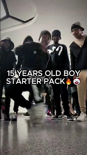 15 YEARS OLD BOY "STARTER PACK" 😎 | SUBSCRIBE FOR MORE! ✅