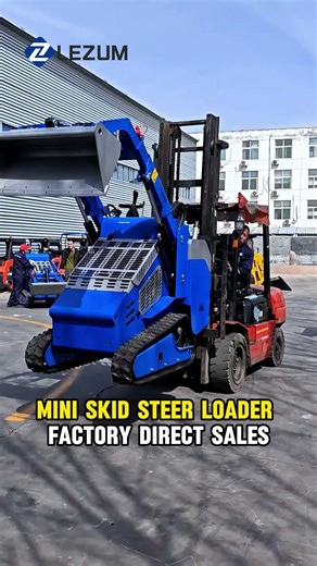 LEZUM LA580 Chinese Mini Skid Steer Loader For Sale Near Me