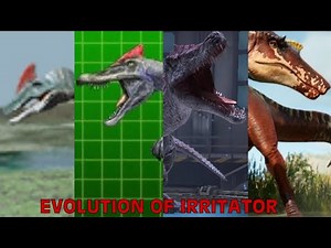 Evolution Of Irritator In Movies, TV Shows, Games, Documentaries, & Paleo Media
