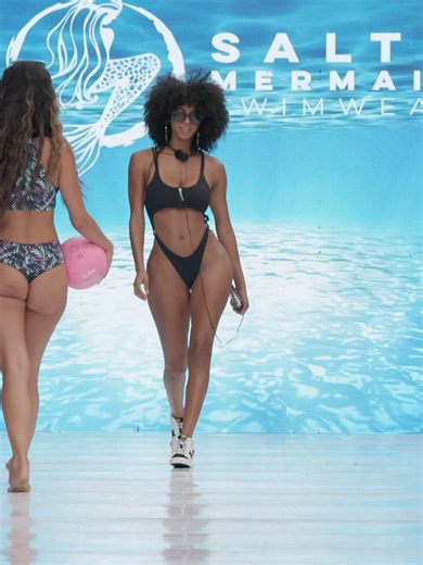 [4k60] Briana Smith’s Stunning Slow-Motion Walk _ Salty Mermaid Swimwear at Miami Swim Week 2024