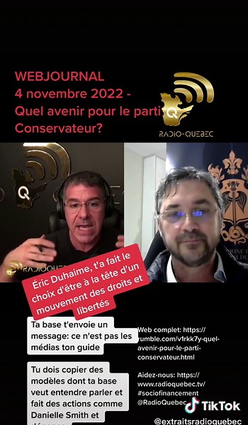 EXTRAITS RADIO-QUÉBEC (@extraitsradioquebec)’s videos with son original - EXTRAITS RADIO-QUÉBEC