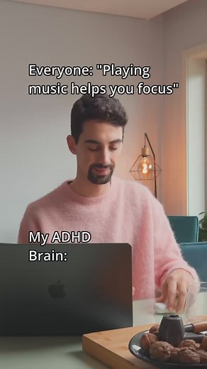 24K views · 5.7K reactions | Music can be the ultimate focus booster, until it’s not. Suddenly, you’re singing along and your brain forgets about everything else. The focus? Gone. The lyrics? Perfectly memorized. Oops. | Propel: ADHD Games | Facebook