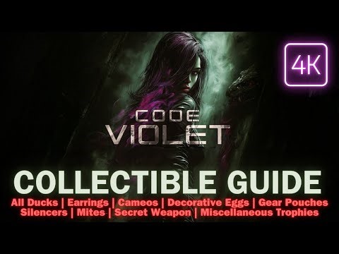 CODE VIOLET - All Collectible Locations (Cameos, Ducks, Decorative Eggs, Outfits & More)
