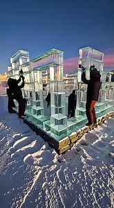 They Built a Transparent Palace at -20°C! The Result is Unreal