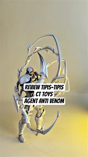 Review Tipis-Tipis CT Toys Agent Anti Venom #actionfigures #venom #antivenom #agentvenom #spiderman