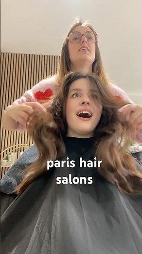 haircut in paris! #paris #dayinthelife #parisianapartment #hairtransformation #parislifestyle