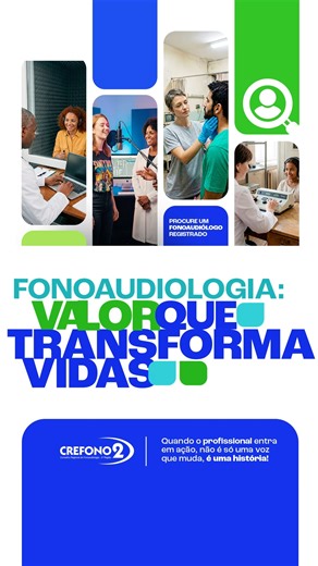Conselho Regional de Fonoaudiologia - São Paulo on Instagram: "O Crefono 2 atua diariamente para que a fonoaudiologia seja exercida com ética, qualidade e segurança, assegurando que bebês, crianças, adultos e idosos tenham acesso a atendimentos realizados por profissionais habilitados e preparados. 🗣Mais do que orientar e fiscalizar, o Conselho defende um direito fundamental: o direito de se comunicar, de aprender, de se expressar, de ouvir, de falar e de viver com mais autonomia e qualidade de