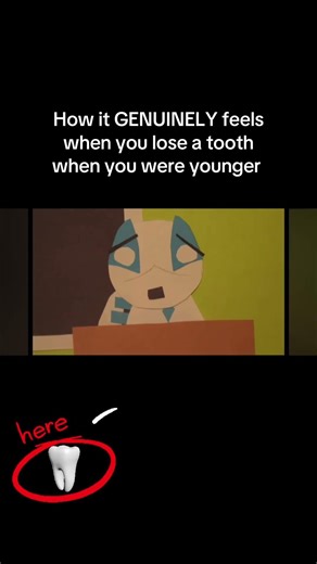 how it GENUINELY feels when you lose a tooth #relatable #fyppppppppppppppppppppppp #ieatberrys