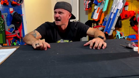 Nerf war: Kid vs dad showdown!